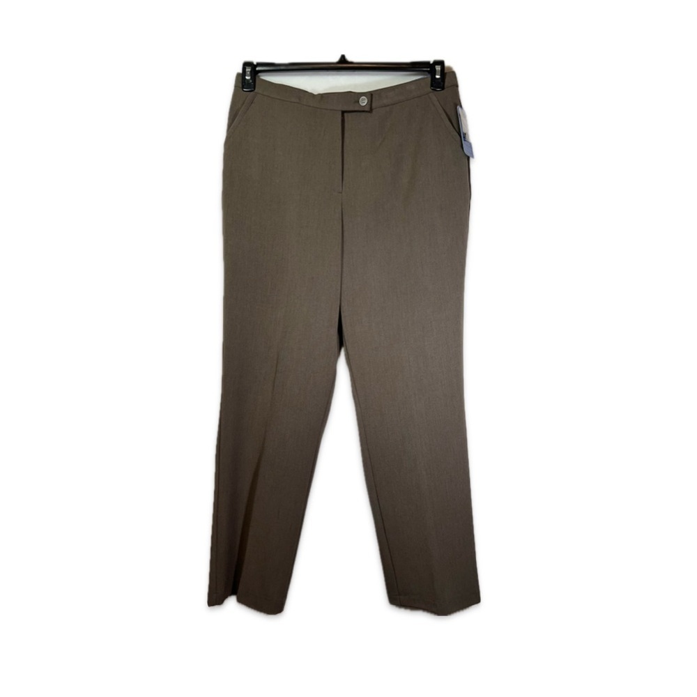 Investments NWT Secret Support Dress Pants Women’s Size 16R Brown/Taupe